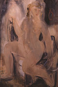 Fair-haired nude