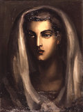 Προσωπογραφία της αδερφής του ζωγράφου Μαίρης Βιτσώρη