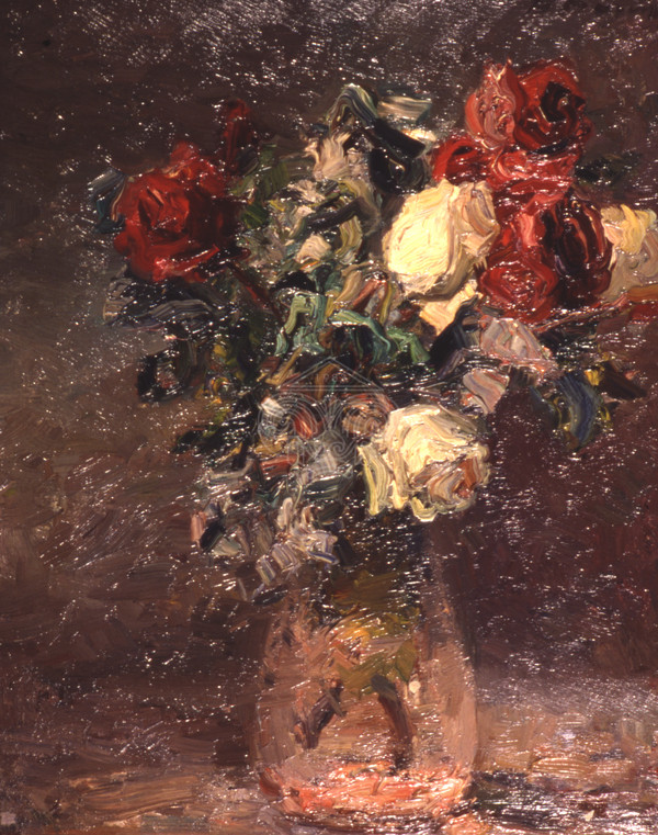 Roses in vase