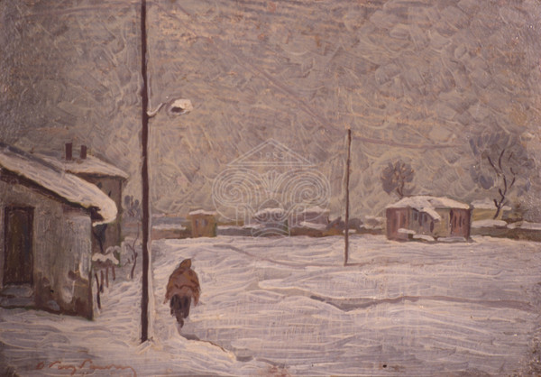 Χιονισμένο χωριό
