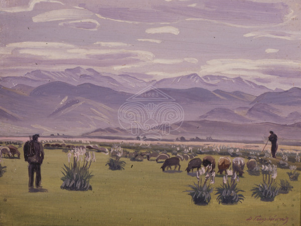 Landscape with shepards