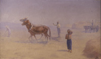 Threshing floor