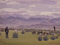 Landscape with shepards