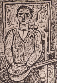Lyre player