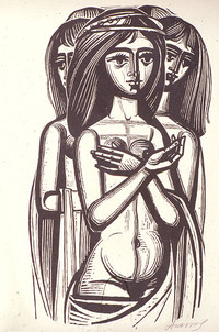 Three young girls
