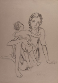 The young mother