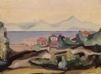 Landscape by the sea