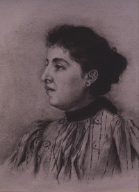 Portrait of the doctor Anna Katsigra